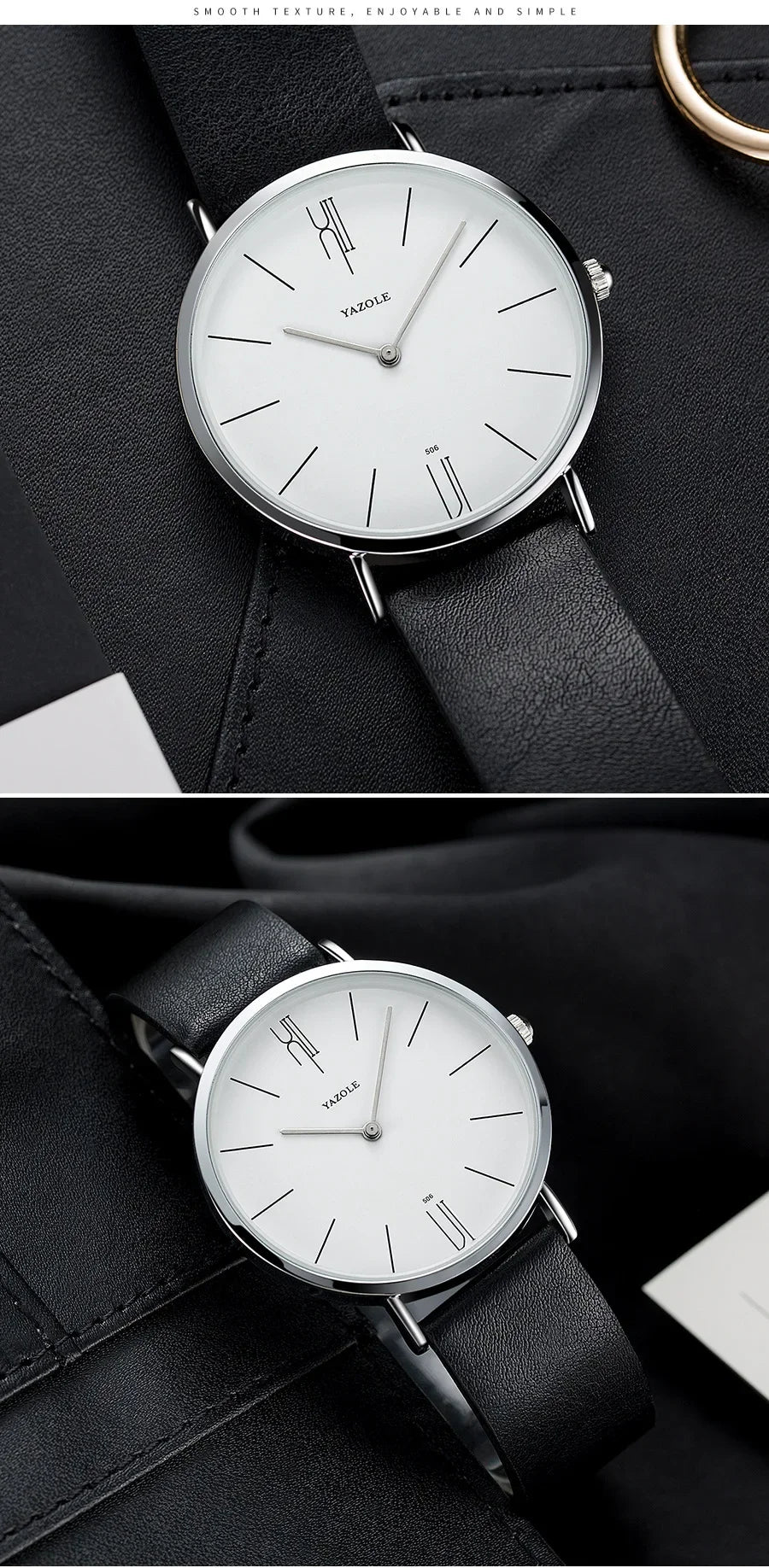 MONLURA Yazole - Minimalista de Cuero